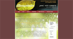 Desktop Screenshot of janelvolkhubbard.com